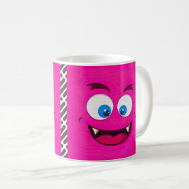 Uttryck för tecknad Ansikte Kaffemugg