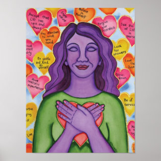 Uttryck från kärlek poster