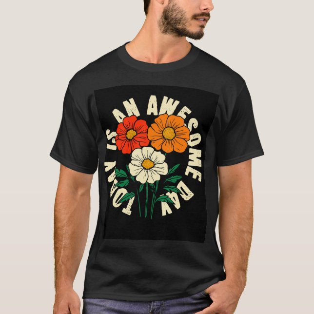 "Uttryck Stil med Anpassade T-Shirts" T Shirt (Framsida)