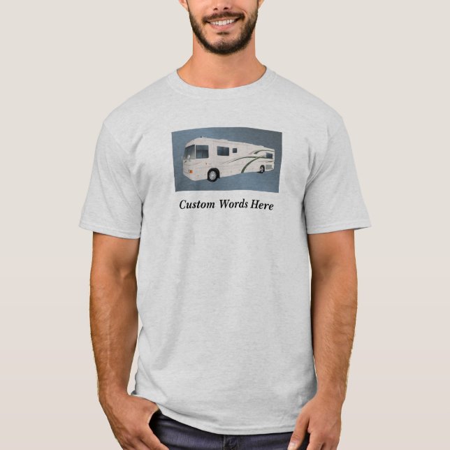 Uttrycka för campareRV Motorhome Tee (Framsida)
