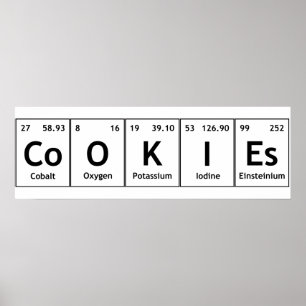 Uttrycker det periodiska bord för kakakemi inslag poster