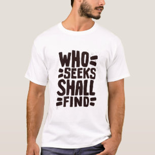 Uttrycket hand plockade Ord som söker efter ska hi T Shirt
