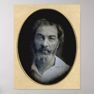 Uttrycket i Ögon: Walt Whitman, 35 år Poster