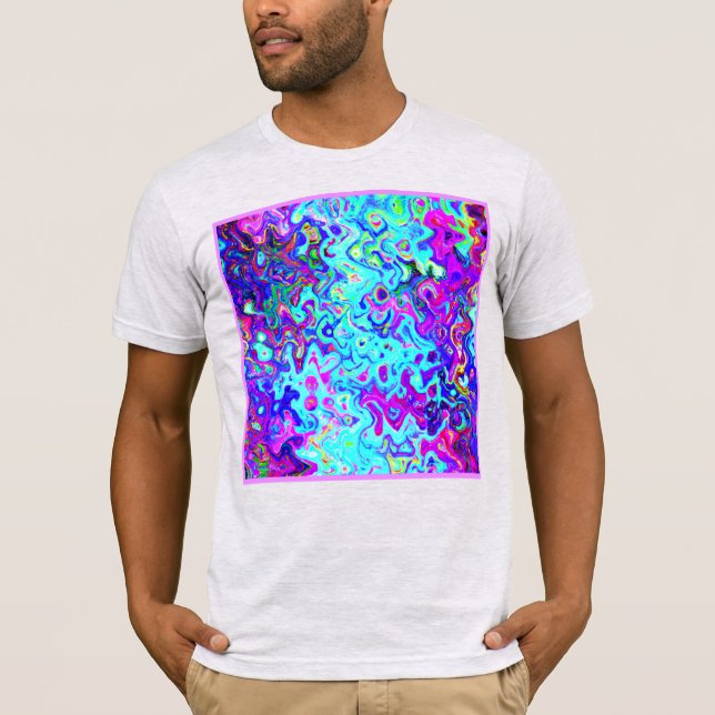 Uttrycklig brant design för abstrakt Mönster T Shirt (Framsida)