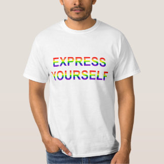 Uttrycklig gay pride - dig tee shirt