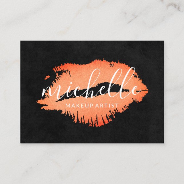 Uttrycklig kiss visitkort (Framsida)