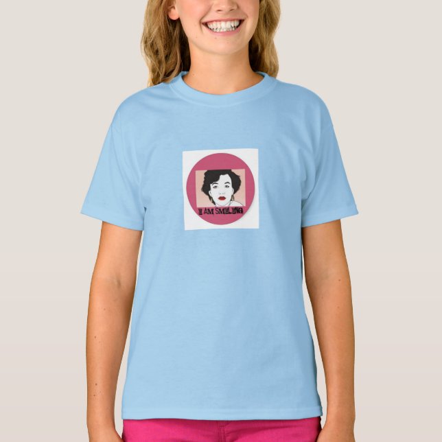 Uttrycklig kvinna t-shirt (Framsida)