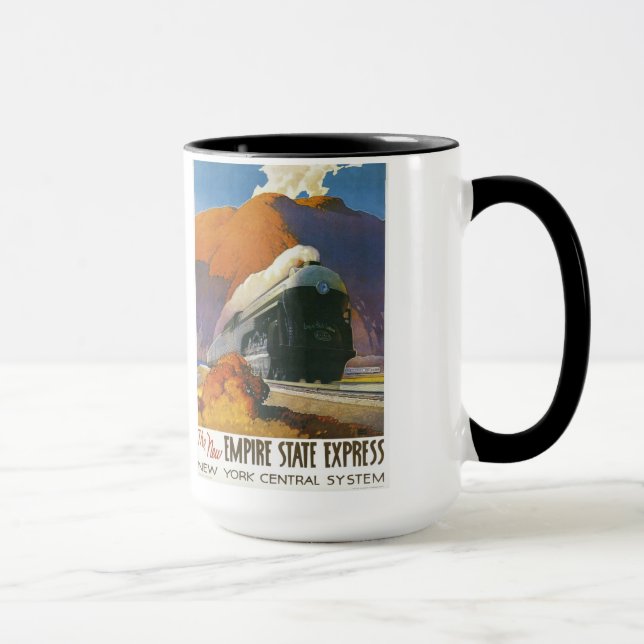 Uttrycklig rörlig mugg för empire state (Höger)