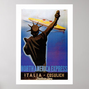 Uttryckliga Nordamerika Poster