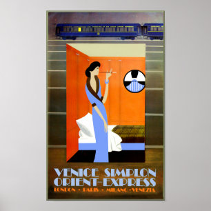Uttryckliga Orient reser affischen Poster