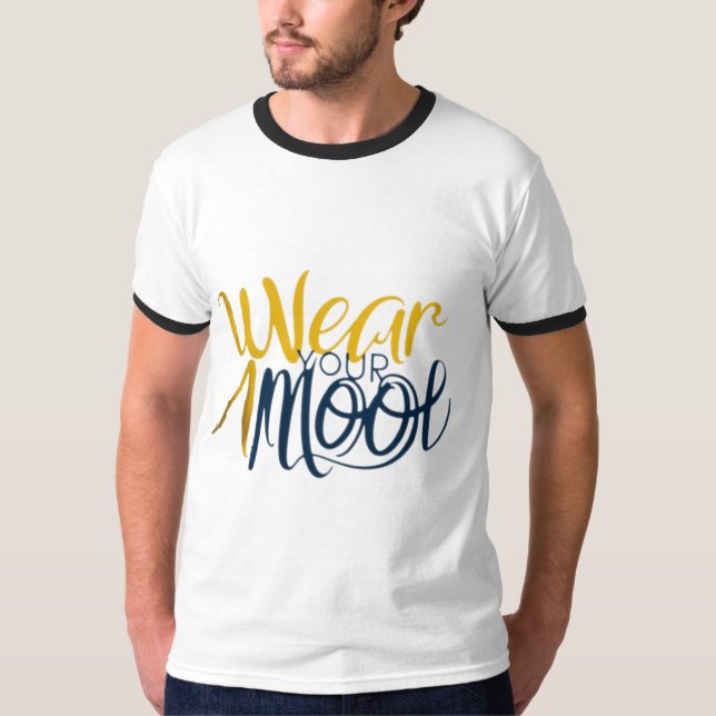 Uttryckliga T-Shirts: Bära din mood i Stil T Shirt (Framsida)