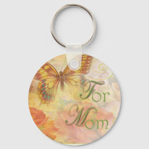 UTTRYCKLIGEN FÖR MAMMA BLOMMIGT KEYCHAIN NYCKELRING