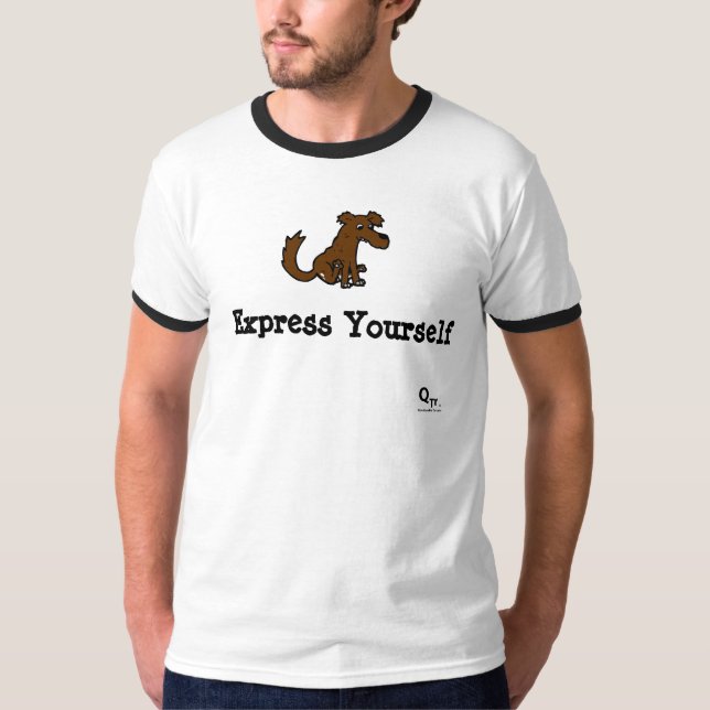 Uttryckligt dig T-tröja Tee Shirt (Framsida)