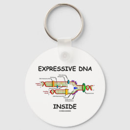 Uttryckligt DNA inuti (DNA-replikering) Nyckelring