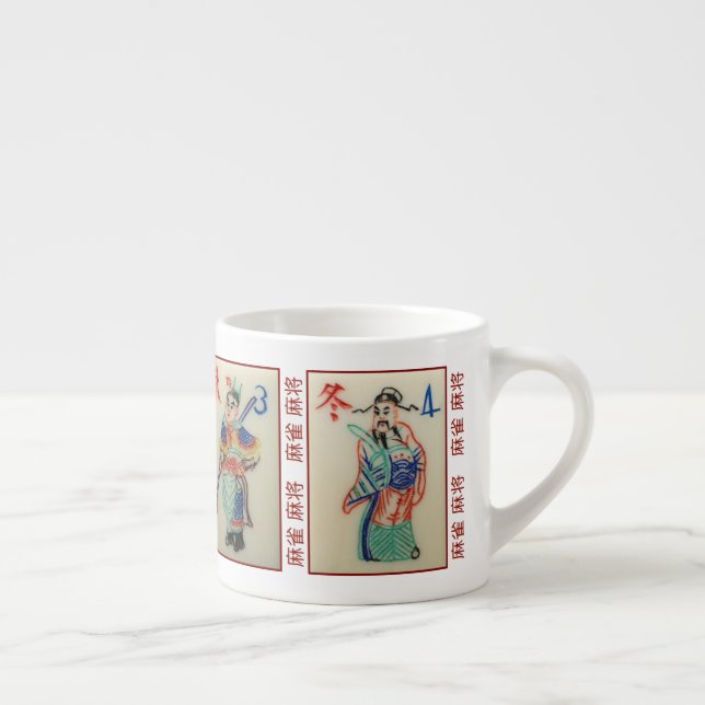 Uttryckligt mugg med sädesbrickor espressomugg (Höger)