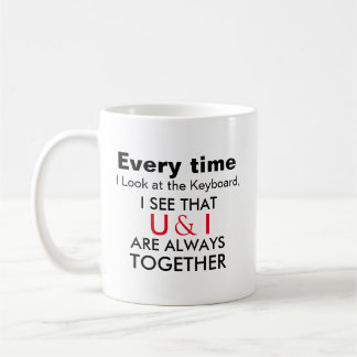 Uttryckligt Mugg U & I