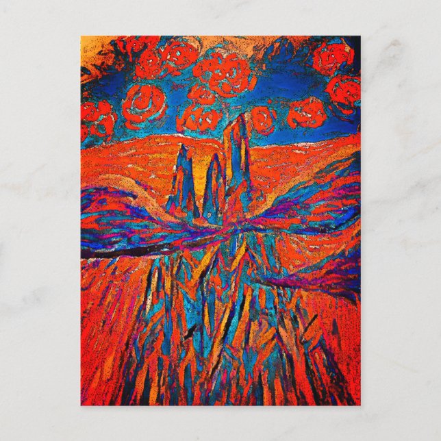 Uttryckligt Ro i Himlar Vykort (Framsida)