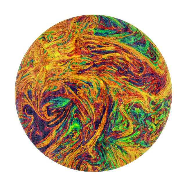 Uttryckligt Vibrant Färg Mönster (Framsidan)