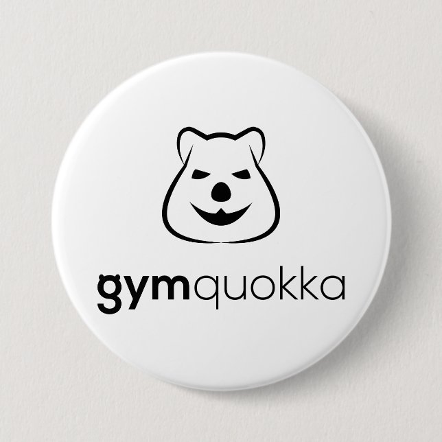 Uttrycksknapp för Gymquokka Knapp (Framsida)