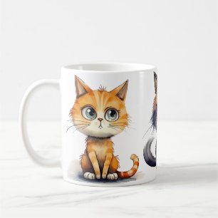 Uttrycksuttryck för Cat Coffee Mugg
