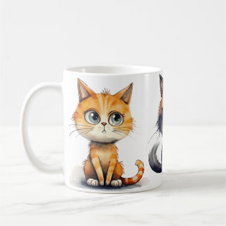 Uttrycksuttryck för Cat Coffee Mugg