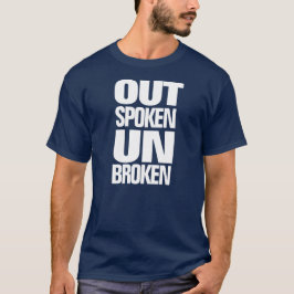 Uttryckt, ej brutet bildminne t shirt