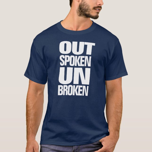 Uttryckt, ej brutet bildminne t shirt (Framsida)