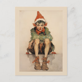 Uttryckt jul - Elf 1 Helg Vykort