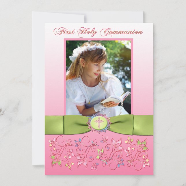 UTTRYCKT RIBBON Heliga Communion Photo Tack (Framsida)