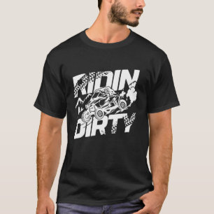 UTV-körning Smutsigt Roligt sida vid sida terräng T Shirt
