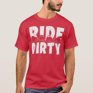 UTV Ride Dirty Off Road Road Älskare T Shirt