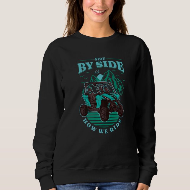 UTV sida vid sida är hur vi rider T Shirt (Framsida)