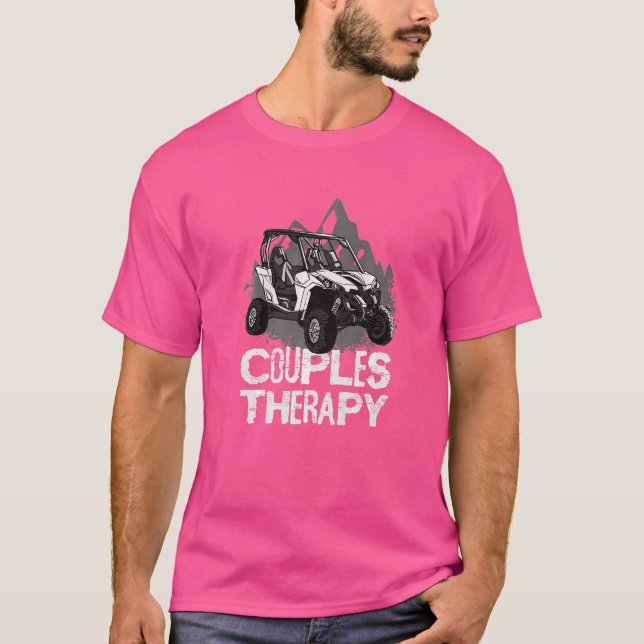 UTV sida vid sida Par terapi 3 T Shirt (Framsida)