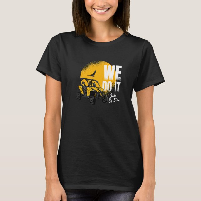 Utv vi gör det sida vid sida t shirt (Framsida)