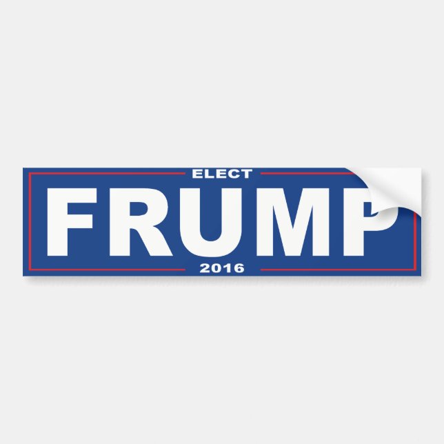 Utvald Frump 2016 - .png Bildekal (Framsidan)