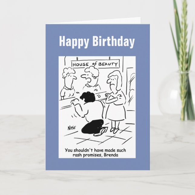 Utvald make i Beauty Salon Kort (Framsida)