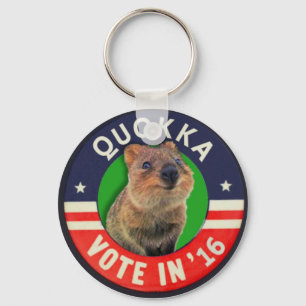 Utvald Quokka president i 2016 Nyckelring