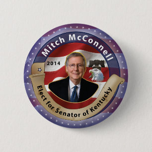Utvalda Mitch McConnell för Senator av Kentucky Knapp