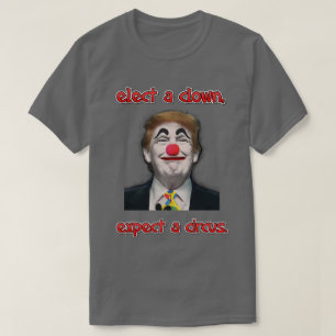 utvalt en clown, t shirt