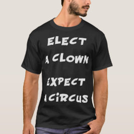 Utvalt förväntar en clown en Anti trumf för cirkus Tröja