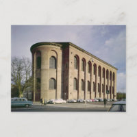 Utvändig sikt över Aula Palatina, byggt c.310