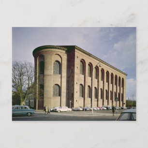 Utvändig sikt över Aula Palatina, byggt c.310 Vykort