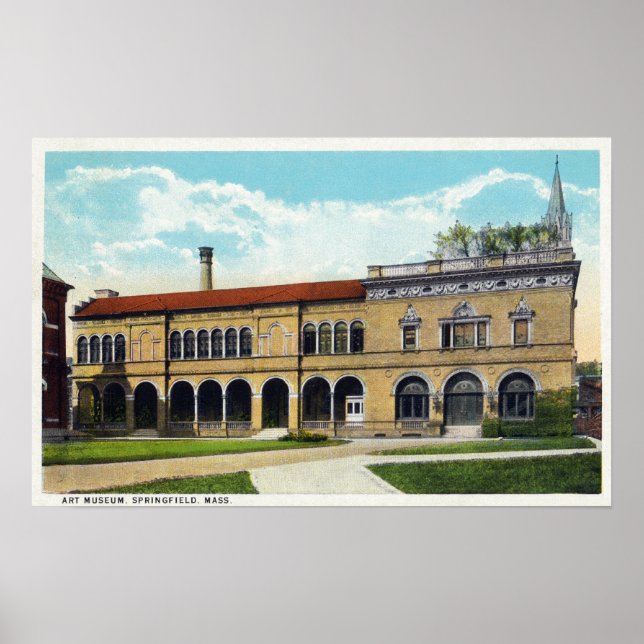Utvändig visning av Art Museum 2 Poster (Framsidan)