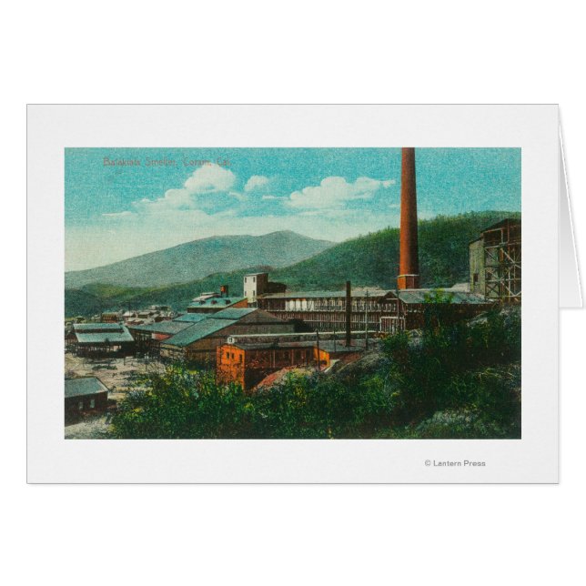Utvändig visning av Balaktala Smelter Hälsningskort (Framsidan Horizontal)