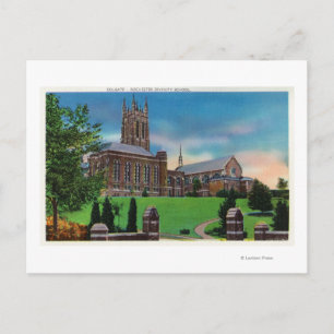 Utvändig visning av Colgate Divinity School Vykort