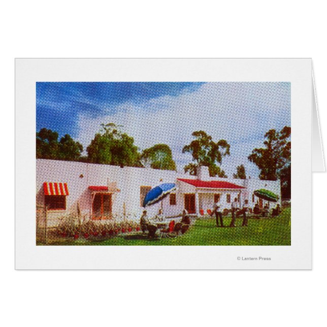 Utvändig visning av Los Serranos Golf & Land Hälsningskort (Framsidan Horizontal)