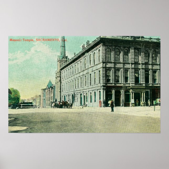 Utvändig visning av Masonic Temple 2 Poster (Framsidan)