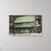 Utvändig visning av Paul Revere House nr 4