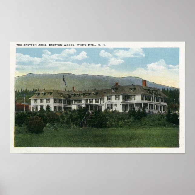 Utvändig vy av Bretton-Armen nr 2 Poster (Framsidan)