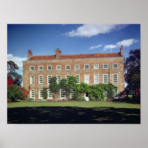 Utvändig vy av Low Middleton Hall Poster